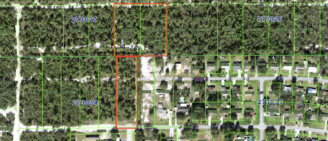 Large Buildable Property in Polk County, FL: Three Combined Residential Lots